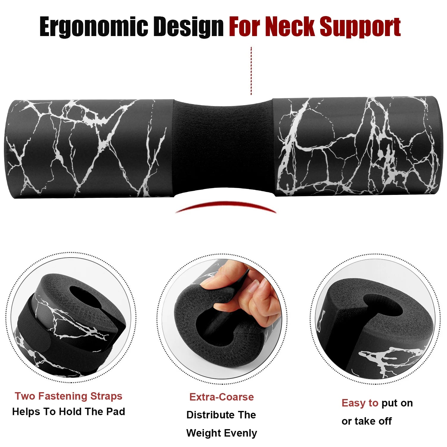 Thick Barbell Pad for Hip Thrusts & Squats
