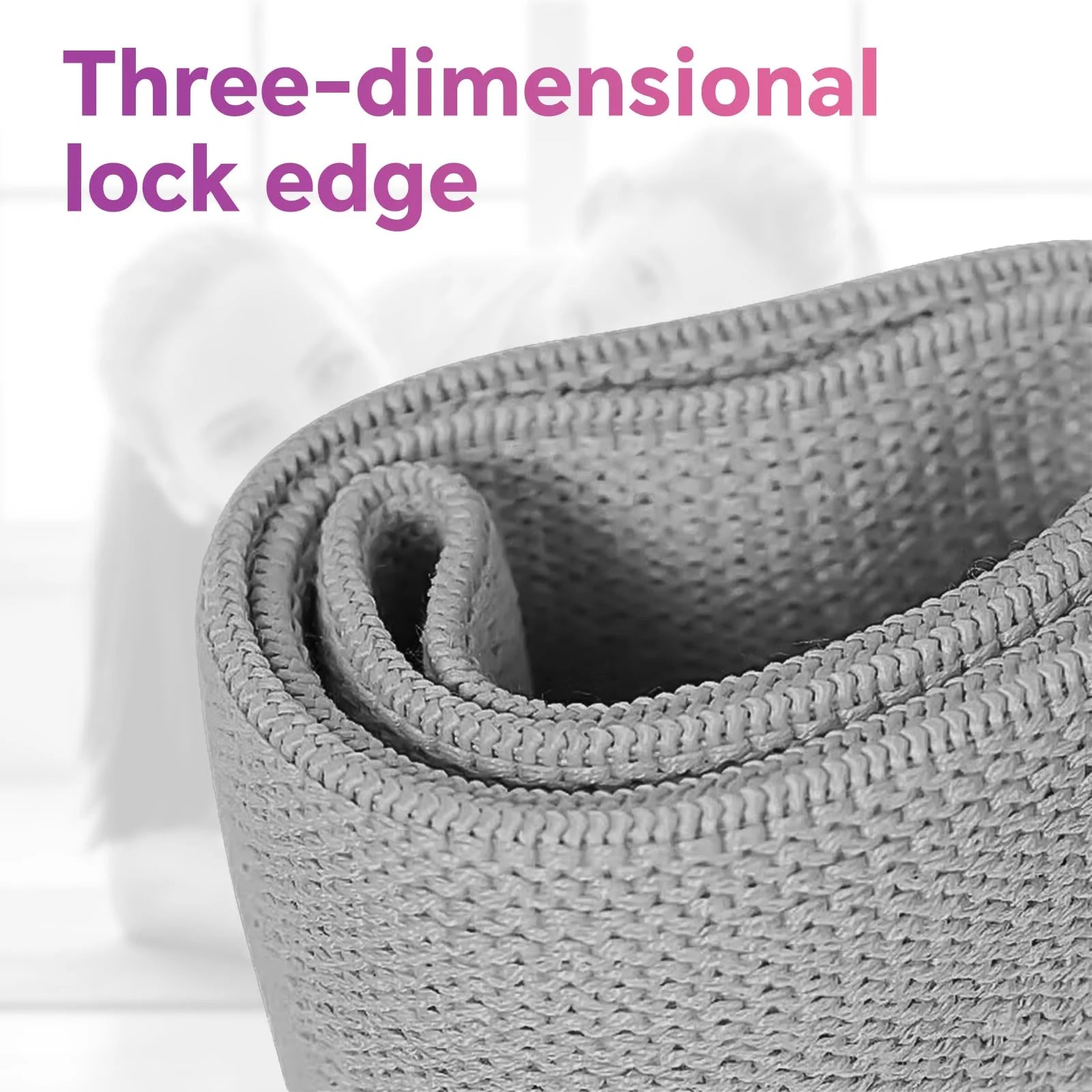 Heavy Fabric Glute Band Set (Non‑Slip, 3 Levels)