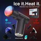 Deep Tissue Massage Gun with Heat & Cold