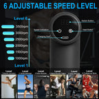 Deep Tissue Massage Gun with Heat & Cold